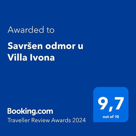 Savrsen Odmor U Villa Ivona Ζαντάρ Εξωτερικό φωτογραφία